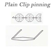 Plain Clip pinning